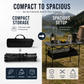 🏕️ 50% OFF NOW! 🪑 Portable Camping Table – Folding, carbon steel & quick setup – Perfect for camping, picnics & outdoor dining ☀️