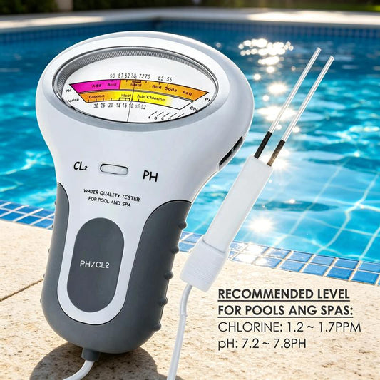 🔬 60% OFF NOW! 🏊 pH & Chlorine Tester for Swimming Pools – Accurate & reliable – Simple, quick measurement of pH and chlorine levels – perfect for pool maintenance 💧✨