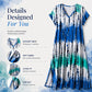 🌈 50% OFF NOW! 👗 Women’s Tie Dye V-Neck Maxi Dress – Breathable, relaxed fit & vibrant style – Perfect for summer days & beach getaways ☀️