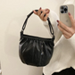 👜 60% OFF NOW & FREE SHIPPING! 💼 Pleated Bucket Leather Handbag – Soft Material, Adjustable Strap & Chic Casual Style ✨