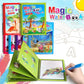🧠 BUY 1 GET 1 FREE! ✨ Magic Water Book - Reusable Coloring with Invisible Patterns Revealed by Water Pen for Endless Educational Fun 🎨📚