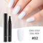 💅 BUY 1 GET 1 FREE! ✨ One Step Nail Gel Pen – Includes free mini UV nail lamp – No base or top coat needed – perfect for DIY manicures on the go 🎨💡✨