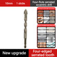 🔧 Save 50%! ⚡ 4-Flute Eccentric Drill Bit Kit – Titanium-coated & multi-material ✨