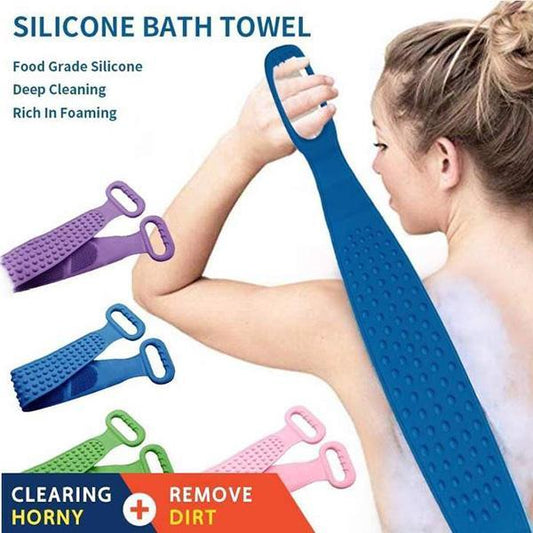 🚿 BUY 1 GET 1 FREE! 🧽 Silicone Body Cleansing Brush – Bacteria-free, quick-dry & gentle exfoliation – A hygienic upgrade for your daily shower 🌿