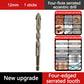 🔧 Save 50%! ⚡ 4-Flute Eccentric Drill Bit Kit – Titanium-coated & multi-material ✨