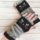 🧤 50% OFF NOW! 🐱 Women's Knitted Cat Gloves - Cute & Functional, Perfect for Cold Days and Phone Use ✨