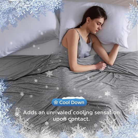 🛏️ 50% OFF NOW! ❄️ Summer Ultimate Cooling Blanket – Breathable & lightweight – Keeps you cool all night – soft, washable & perfect for hot sleepers 🌙✨