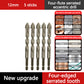🔧 Save 50%! ⚡ 4-Flute Eccentric Drill Bit Kit – Titanium-coated & multi-material ✨