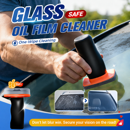 🚗 BUY 2 GET 1 FREE! ✨ Glass Oil Film Cleaner – Scratch-free, easy apply & streak-free 💎
