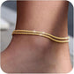 ⭐ 50% OFF NOW! 💦 Dainty Layered Waterproof Anklet – Delicate chains, waterproof & tarnish-free – Perfect for beach, pool & daily wear ✨