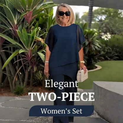 👚 50% OFF NOW! 🌸 2026 New Trending Relaxed Two-Piece Set – Top & Bottom, Comfortable Fit & Effortless Style 💃