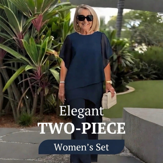 👚 50% OFF NOW! 🌸 2026 New Trending Relaxed Two-Piece Set – Top & Bottom, Comfortable Fit & Effortless Style 💃