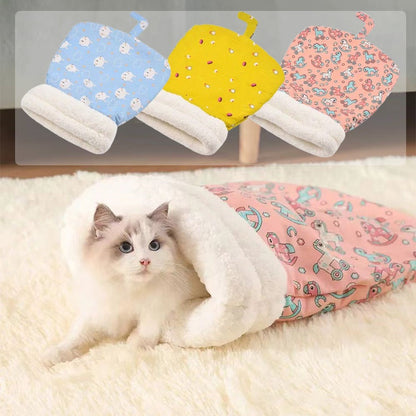 🐾 50% OFF NOW! 🔥 Cozy Pet Nest for Cats and Dogs - Plush & Machine Washable, Perfect for Your Pet's Comfort and Warmth ✨