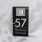 🎄 Save 50%! 🏠 Personalized Solar Door Plaque – Custom LED house number sign ✨