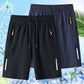 🩳 50% OFF NOW! 🔥 Men's Elastic Summer Shorts – Breathable, zippered pockets & stretch fit – Perfect for sports, travel or hot days – comfortable and practical ☀️