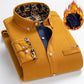 👔 55% OFF HOT SALE! ✨ Men's Corduroy Winter Shirt - Thick Fleece Lining with Classic Design for Extreme Warmth & Comfort ❄️🛒