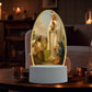 🛒 60% OFF NOW! 🎄 Jesus 3D Night Light – Religious Gift with Remote, 7 Color Changing & Warm White Mode ✨🕊️