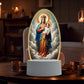 🛒 60% OFF NOW! 🎄 Jesus 3D Night Light – Religious Gift with Remote, 7 Color Changing & Warm White Mode ✨🕊️