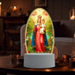 🛒 60% OFF NOW! 🎄 Jesus 3D Night Light – Religious Gift with Remote, 7 Color Changing & Warm White Mode ✨🕊️