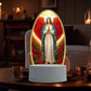 🛒 60% OFF NOW! 🎄 Jesus 3D Night Light – Religious Gift with Remote, 7 Color Changing & Warm White Mode ✨🕊️