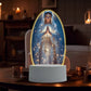 🛒 60% OFF NOW! 🎄 Jesus 3D Night Light – Religious Gift with Remote, 7 Color Changing & Warm White Mode ✨🕊️
