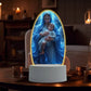 🛒 60% OFF NOW! 🎄 Jesus 3D Night Light – Religious Gift with Remote, 7 Color Changing & Warm White Mode ✨🕊️