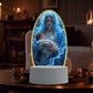 🛒 60% OFF NOW! 🎄 Jesus 3D Night Light – Religious Gift with Remote, 7 Color Changing & Warm White Mode ✨🕊️