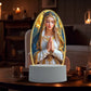 🛒 60% OFF NOW! 🎄 Jesus 3D Night Light – Religious Gift with Remote, 7 Color Changing & Warm White Mode ✨🕊️