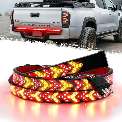 🚘 50% OFF NOW! 💡 Automatic Turn Signal LED Lamp Strip – Dynamic flowing light & easy install – Waterproof, fits most cars – enhances safety & style on the road ✨