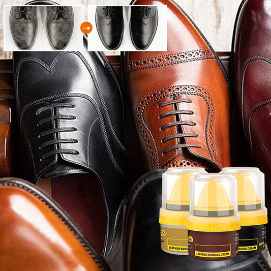 🎄 Christmas Sale: BUY 2 GET 1 FREE! 🎉 Leather Repair Cream & Shoe Polish – Restores Color, Waterproofs & Nourishes | 30K+ Sold! 👞✨📦