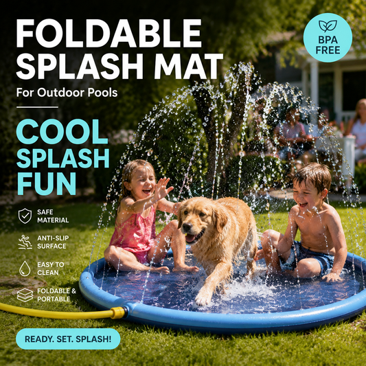 🏊 50% OFF NOW! 🌊 Foldable Mat for Outdoor Swimming Pools – Non-slip & quick-dry – Soft foam, easy to carry – perfect for poolside, beach or camping ☀️✨