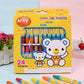 🎨 50% OFF! ✨ CHILDREN'S DRAWING ROLL - 30ft Paper with 12 Colors, Portable Design for Creative Fun, Ideal Gift for Young Artists 🎁👧