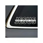 ✝️ BUY 2 GET 1 FREE! 🙏 JESUS Vinyl Decal – "The Way, The Truth, The Life" Design – Weather-resistant, easy apply/remove & perfect for cars or windows – share your faith daily 🚗
