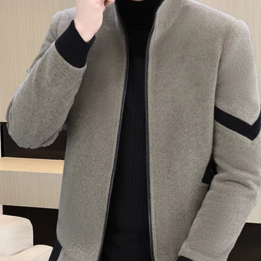 🧥 60% OFF! ❄️ MEN'S TWEED COAT - Thickened Lining & Wool Blend, Vintage Style with Modern Fit, Perfect for Winter Business and Casual Occasions 🌟🧳
