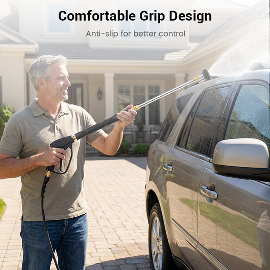 💧 50% OFF NOW! 🚗 Multifunction High-Pressure Car Wash Wand – Adjustable Nozzle, Leak-Proof Design & Perfect for Car, Garden & Outdoor Cleaning 🌿