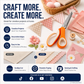 ✂️ Save 50%! 🧵 Pinking Shears – Serrated blades & versatile for crafts ✨