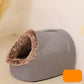 🛏️ 50% OFF HOT SALE! ✨ Pet Cozy Warm Cave Bed - Ultra-Soft Plush Igloo Design with Breathable Warmth for Cats & Small Dogs 🐾💤