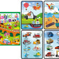 🎨 50% OFF NOW! ✨ Montessori Water Drawing Book - Reusable Pages with Invisible Patterns Revealed by Water Pen for Educational Fun 💦📚