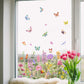 💐 50% OFF NOW! 🖼️ Colorful Floral Bouquet Window Sticker – Vibrant design, easy peel & removable – Perfect for home, cafe & spring decor ✨