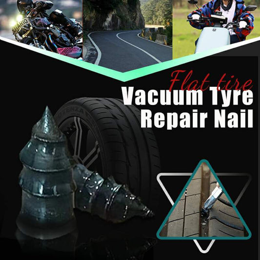 🔧 BUY 2 GET 1 FREE! 🚗 Vacuum Tire Mending Nail – Lossless seal & easy operation – No disassembly needed – perfect for quick roadside repairs ✨🛞
