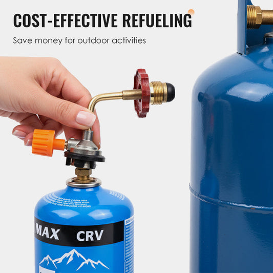 🛢️ 50% OFF NOW! 🔥 Gas Canister Refill Adapter – Leak-Proof Safe Transfer, Universal Fit & Durable Outdoor Tool ⛺🛠️