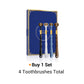 🔥 BUY 2 GET 1 FREE! 🦷 Three-Headed Multi-Angle Cleaning Toothbrush – Deep Clean, Gentle on Gums & Ergonomic Design ✨