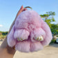 🐰50% OFF NOW! 🏆 Handmade Soft Bunny PomPom Charms – Adorable Design, Premium Yarn & Perfect for Bags/Keys 🎀