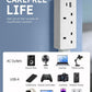 🔌 50% OFF NOW! 🇬🇧 R2R UK Plug Adjustable Outlet Extender – 180° Rotating Plugs, 4 AC Outlets & 3 USB Ports, Extendable Design 🛋️