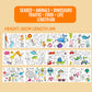 🎨 50% OFF! ✨ CHILDREN'S DRAWING ROLL - 30ft Paper with 12 Colors, Portable Design for Creative Fun, Ideal Gift for Young Artists 🎁👧