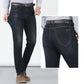 👖 50% OFF NOW! 💥 Men's Elastic High Waist Straight Leg Jeans – Stretch cotton & breathable – Classic fit, perfect for daily wear or casual office – comfortable and stylish ✨