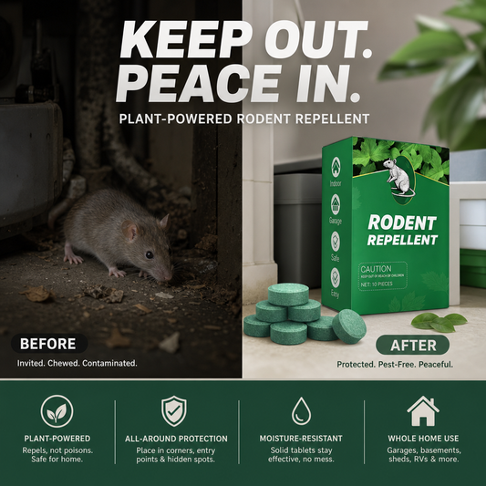 🏠 BUY 2 GET 1 FREE! 🛡️ All‑Pest Repellent – Safe for pets & wildlife – No poisons, just effective – use indoors & out for peace of mind 🐾✅