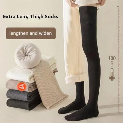 🧦 50% OFF NOW! 🎉 Women's Thigh High Socks – Non-Slip Silicone, Soft Cotton & Fashionable Design 📦