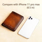 👛 50% OFF NOW! 🔒 Minimalist RFID Blocking Leather Wallet for Men – Ultra-Thin, Genuine Top-Layer Cowhide & Perfect for Everyday Carry 💼