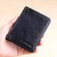 👛 50% OFF NOW! 🔒 Minimalist RFID Blocking Leather Wallet for Men – Ultra-Thin, Genuine Top-Layer Cowhide & Perfect for Everyday Carry 💼